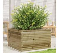 vidaXL Jardinière 80x80x45,5 cm bois de pin imprégné847262 G