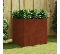 vidaXL Jardinière 80x80x80 cm acier corten 824537