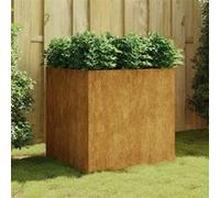 Vidaxl Jardinière 80x80x80 Cm Acier Corten