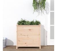 Vidaxl Jardinière 82,5x40x78 Cm Bois De Pin Massif