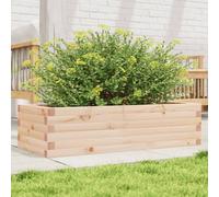 Vidaxl Jardinière 90x40x23 Cm Bois De Pin Massif