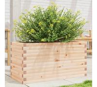 Vidaxl Jardinière 90x40x45,5 Cm Bois De Pin Massif