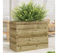 Jardinière 90x40x68,5 cm bois de pin imprégné, jardinière d'extérieur, bac à fleurs, bac à tomates, jardinière de 3282493