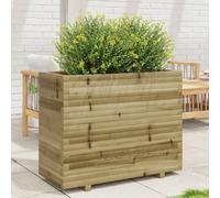 Vidaxl Jardinière 90x40x72,5 Cm Bois De Pin Imprégné