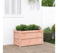 vidaXL Jardinière 90x50x50 cm bois massif douglas