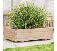 Vidaxl Jardinière 90x60x26,5 Cm Bois De Pin Massif