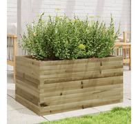 Vidaxl Jardinière 90x60x45,5 Cm Bois De Pin Imprégné