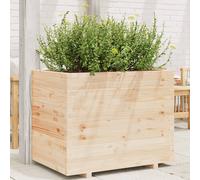Vidaxl Jardinière 90x60x72 Cm Bois De Pin Massif