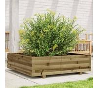 Vidaxl Jardinière 90x90x26,5 Cm Bois De Pin Imprégné