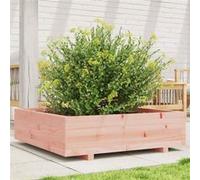 Vidaxl Jardinière 90x90x26,5 Cm Bois Massif Douglas