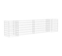 Vidaxl Jardinière À Gabion En H Fil D'acier 260x40x60 Cm