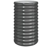 Vidaxl Jardinière Acier Enduit De Poudre 40x40x68 Cm Anthracite