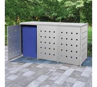 Vidaxl Jardinière Anthracite 35x35x75 Cm Acier