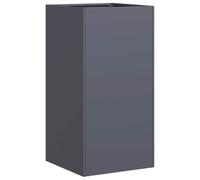 vidaXL Jardinière Anthracite 40x40x80 cm Acier laminé à froid