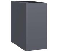 vidaXL Jardinière Anthracite 40x80x80 cm Acier