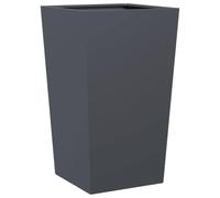 vidaXL Jardinière anthracite 45x45x75 cm acier, jardinière d'extérieur, boîte à fleurs, boîte de jardin, jardinière de 851098 Gris G