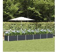 vidaXL Jardinière Anthracite 480×80×45 cm Acier – Moderne, durable, éco-responsable