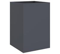 vidaXL Jardinières Bac à fleurs 2 pcs Acier Corten