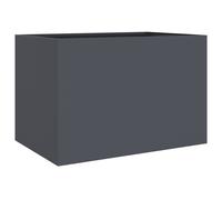 Vidaxl Jardinière Anthracite 62x47x46 Cm Acier Laminé À Froid