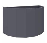 Vidaxl Jardinière Anthracite 90 X 45 X 50 Cm Acier