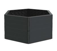 vidaXL Jardinière 154984 anthracite en PP – lit surélevé