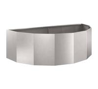 Vidaxl Jardinière Argent 120 X 60 X 35 Cm Acier Inoxydable