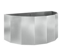 Vidaxl Jardinière Argent 120 X 60 X 50 Cm Acier Galvanisé