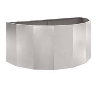 Vidaxl Jardinière Argent 120 X 60 X 50 Cm Acier Inoxydable