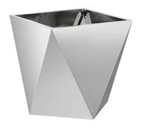 Vidaxl Jardinière Argent 40 X 40 X 40 Cm Acier Galvanisé