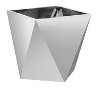 Vidaxl Jardinière Argent 40 X 40 X 40 Cm Acier Galvanisé