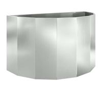 Vidaxl Jardinière Argent 90 X 45 X 50 Cm Acier Galvanisé