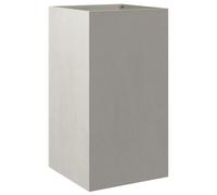 Vidaxl Jardinière Argenté 42x38x75 Cm Acier Inoxydable