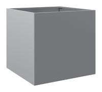 Vidaxl Jardinière Argenté 49x47x46 Cm Acier Galvanisé