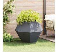 vidaXL Jardinière rectangulaire en acier Anthracite 100 x 100 x 80 cm