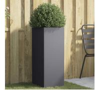 vidaXL Jardinière, Bac à Fleurs, Pot de Plantes, Boîte à Fleurs, Jardinière Surélevée de Jardin Patio Terrasse, Anthracite 841573