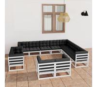 Vidaxl Jardinière Blanc 42x38x75 Cm Acier Laminé À Froid