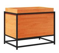 Vidaxl Jardinière Cire Marron 60x40x50 Cm Bois De Pin Massif