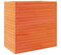 Vidaxl Jardinière Cire Marron 70x40x68,5 Cm Bois De Pin Massif