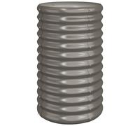 Vidaxl Jardinière De Jardin Acier Enduit De Poudre 40x40x68 Cm Gris Gris