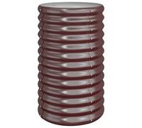 Jardinière de jardin Acier enduit de poudre 40x40x68 cm Marron318850