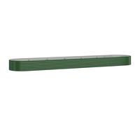 Vidaxl Jardinière De Jardin Acier Enduit De Poudre 507x100x36 Cm Vert Vert