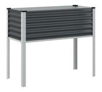 vidaXL Jardinière d'extérieur 4008972 anthracite acier 100x45x90 cm