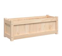 vidaXL Jardinière d'extérieur 90x31x31 cm bois de pin massif 837449