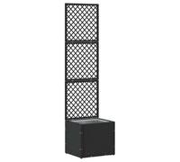 vidaXL Jardinière d'extérieur Moderne, jardinières pour Jardin, Pots en métal pour terrasse et Balcon, Plantes Vertes, Style Industriel, contenants pour Plantes
