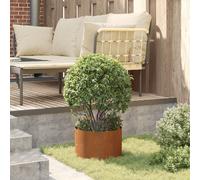 Vidaxl Jardinière En Acier Corten Acier Corten Acier Corten Moyen