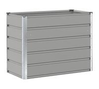 Vidaxl Jardinière Gris Clair 480 X 50 X 45 Cm Acier Galvanisé