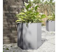 Vidaxl Jardinière Hexagone 46x40x45 Cm Acier Galvanisé