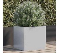 vidaXL Jardinière surélevée 841557 Argenté 42x40x39 cm