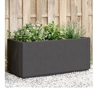 vidaXL Jardinière Lit Surélevé Bac à Fleurs Pot de Plantes Boîte à Fleurs Jardin Patio Terrasse Arrière-cour Extérieur 368777