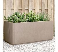 vidaXL Jardinière lit surélevé 368778 – Bac à fleurs pour jardin, patio, terrasse extérieur